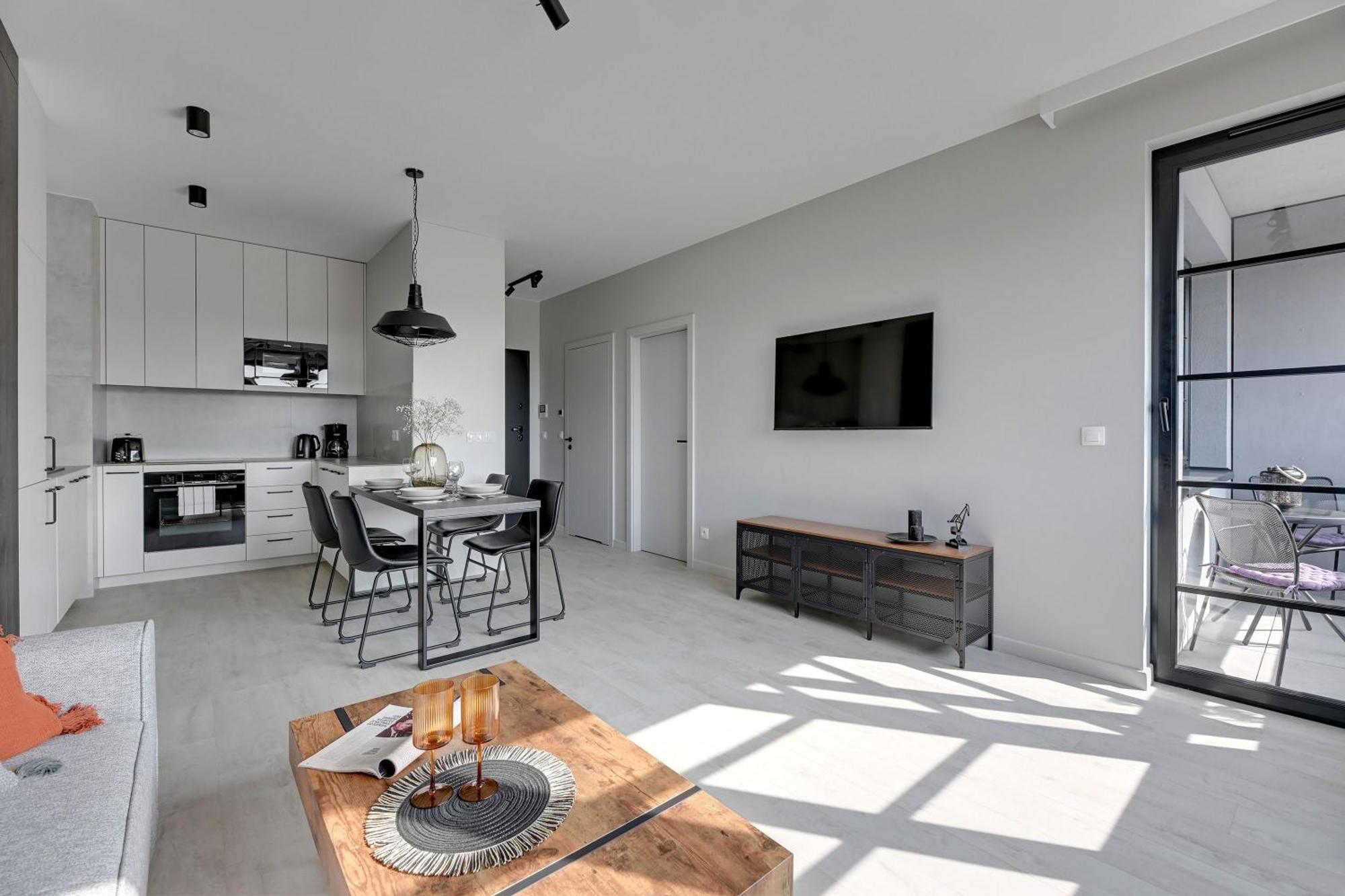 Flatbook - City Center Apartments Doki Living Gdańsk Buitenkant foto