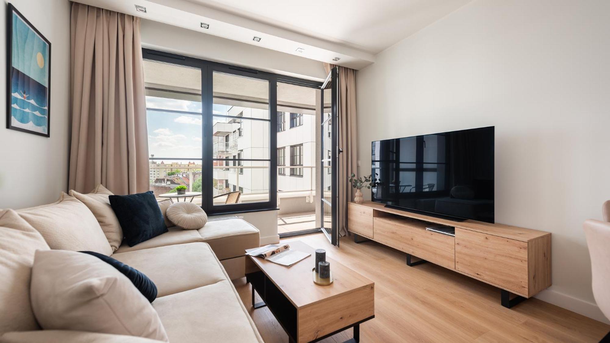 Flatbook - City Center Apartments Doki Living Gdańsk Buitenkant foto
